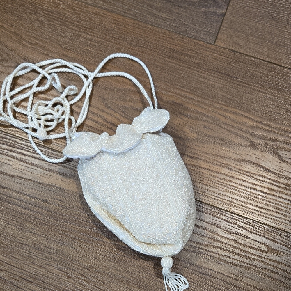 Inge Christopher Beaded Drawstring Evening Bag. #… - image 3